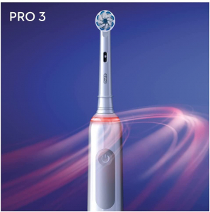 Braun Oral-B PRO 3 3000 elektromos fogkefe Sensitive Clean Alabaster white (4210201291237)